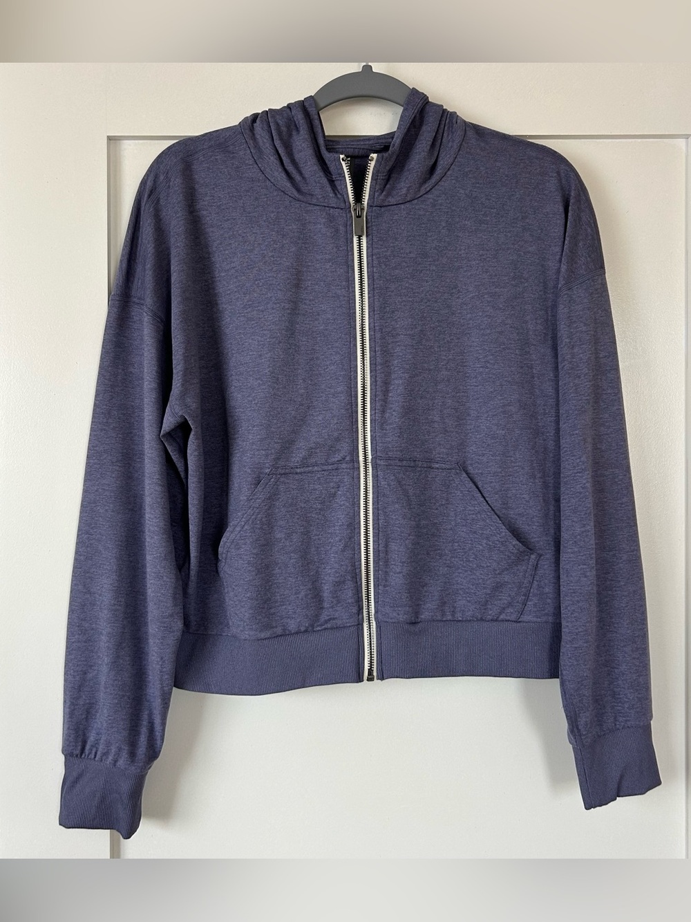 Vuori Halo Modern Full Zip Hoodie Purple Size Small